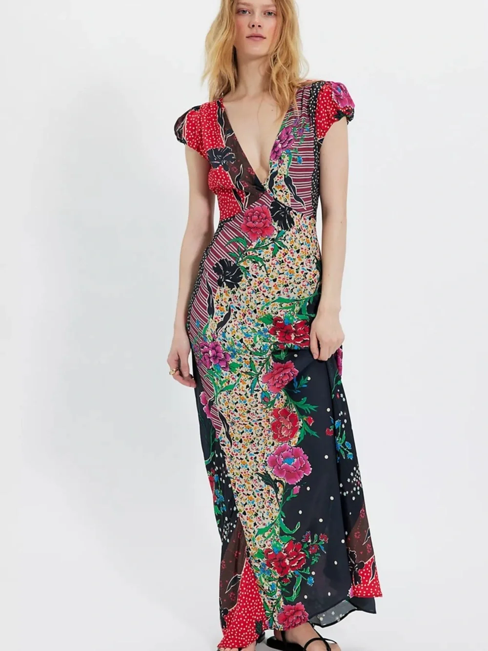 Free People Echo Chamber Midi Dress